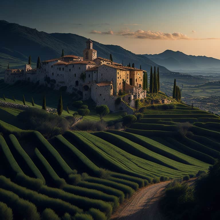 Leonardo Diffusion Create an image showcasing the rolling hill 3 1